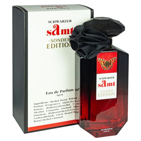 schwarzer samt parfum